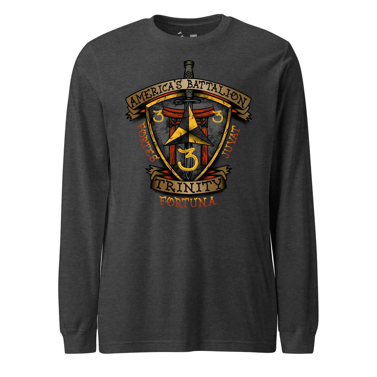 3rd Battalion 3rd Marines — Charcoal Heather
