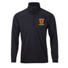 3rd Battalion 7th Marines Performance Quarter Zip - Black
