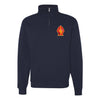 3rd Battalion 8th Marines Quarter Zip Sweatshirt - Navy
