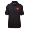 3rd Division Performance Polo Shirt - BLACK