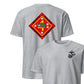 4th Assault Amphibian Battalion Back Print T-Shirt
