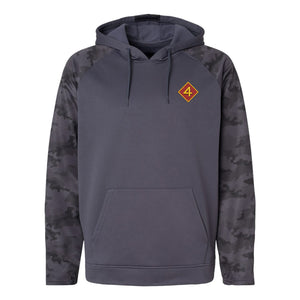 4th Division Camo Fleece Performance Hooded Sweatshirt