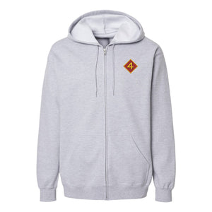 4th Division Full Zip Hoodie