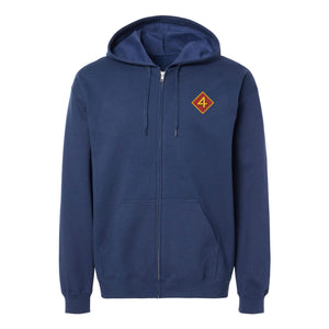 4th Division Full Zip Hoodie