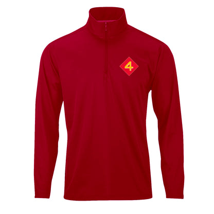 4th Division Performance Quarter Zip Pullover