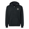 4th Division Subdued Full Zip Hoodie - Black