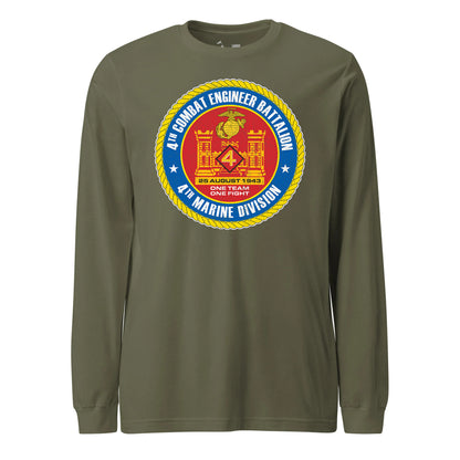 4th Combat Engineer Battalion Long Sleeve T-Shirt