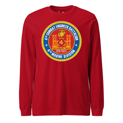 4th Combat Engineer Battalion Long Sleeve T-Shirt