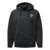 4th Division Subdued Performance Fleece Hooded Sweatshirt - BLACK