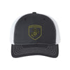 Brotherhood Shield Structured Trucker - BLACK/WHITE