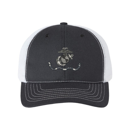 USMC Flag Structured Trucker