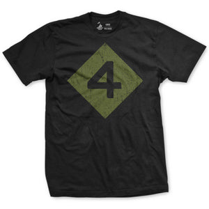 4th Division Subdued T-Shirt - Black