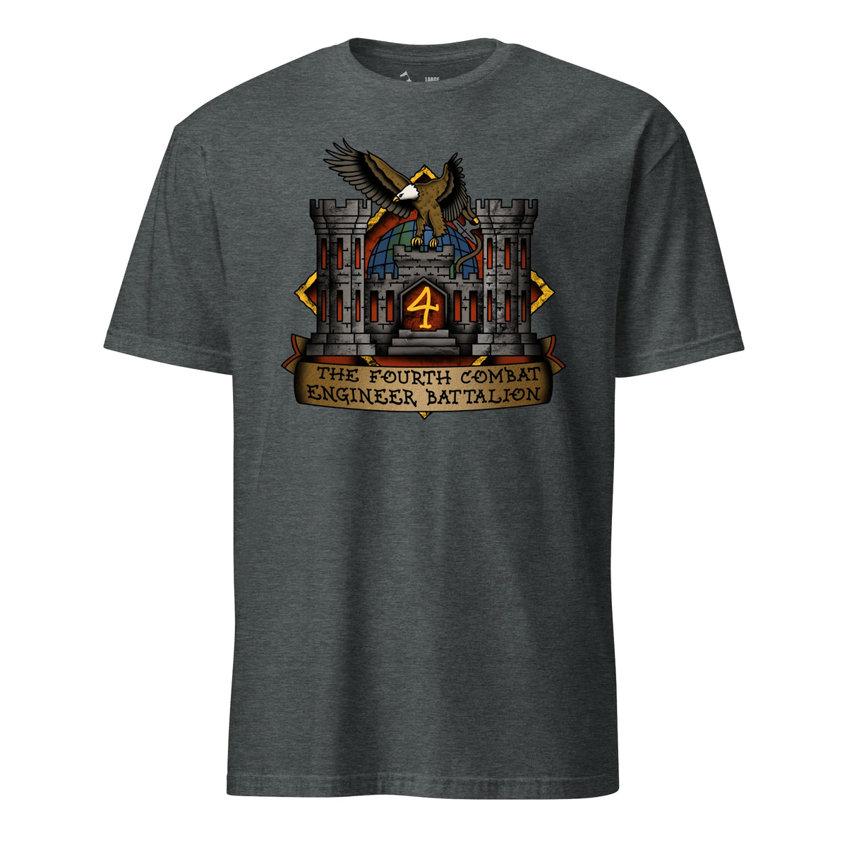 4th Combat Engineer Battalion — Charcoal Heather