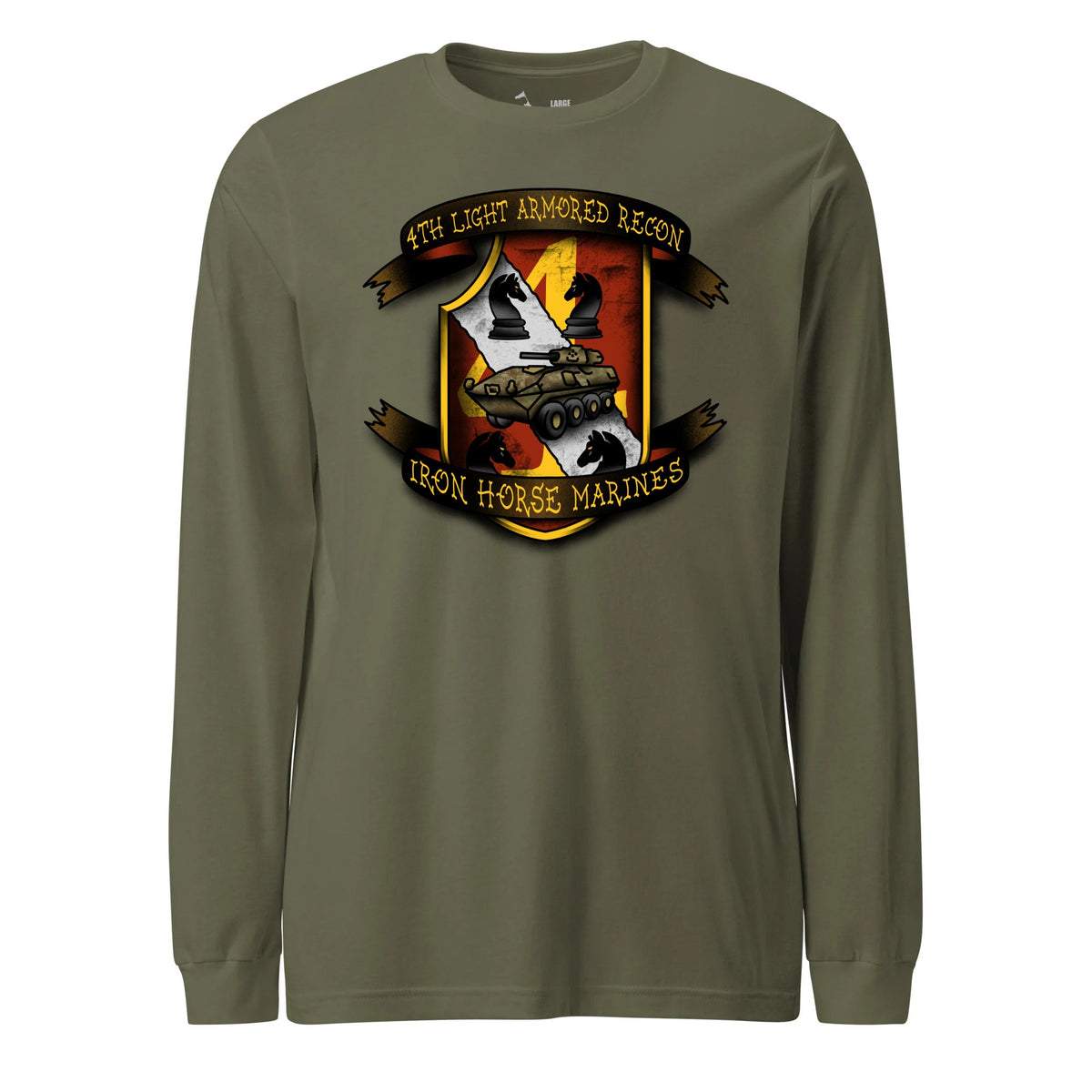 4th Light Armored Reconnaissance Battalion — OD Green