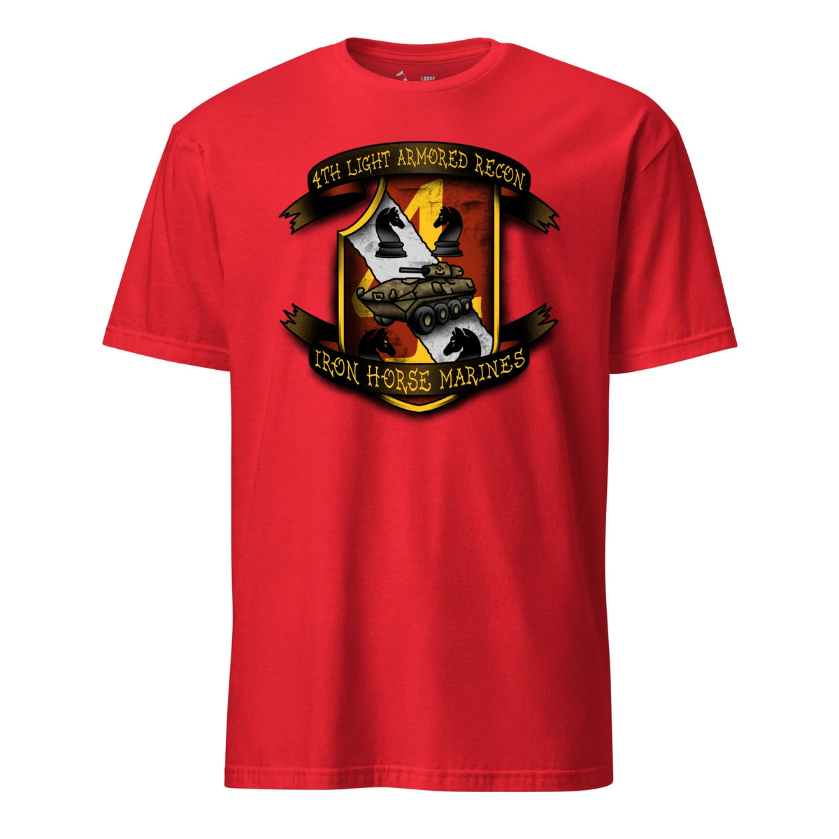 4th Light Armored Reconnaissance Battalion — Red