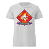 4th Recon Battalion Womens T-Shirt - Heather Grey