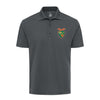 4th Tank Battalion Performance Polo - Charcoal