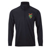 4th Tank Battalion Performance Quarter Zip - Black
