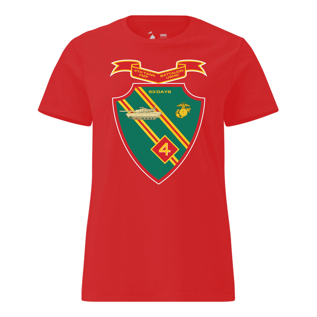 4th Tank Battalion — Red