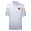 4th Division Performance Polo Shirt - WHITE