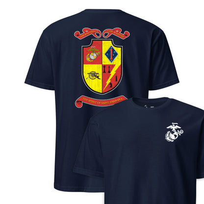 5th Battalion 11th Marines Back Print T-Shirt