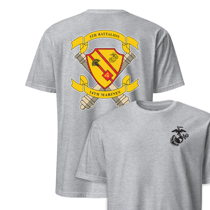 5th Battalion 14th Marines Back Print T-Shirt