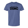 USMC Semper Fidelis Performance T-Shirt - H ROYAL