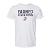 Earned Never Given Performance T-Shirt - H GREY