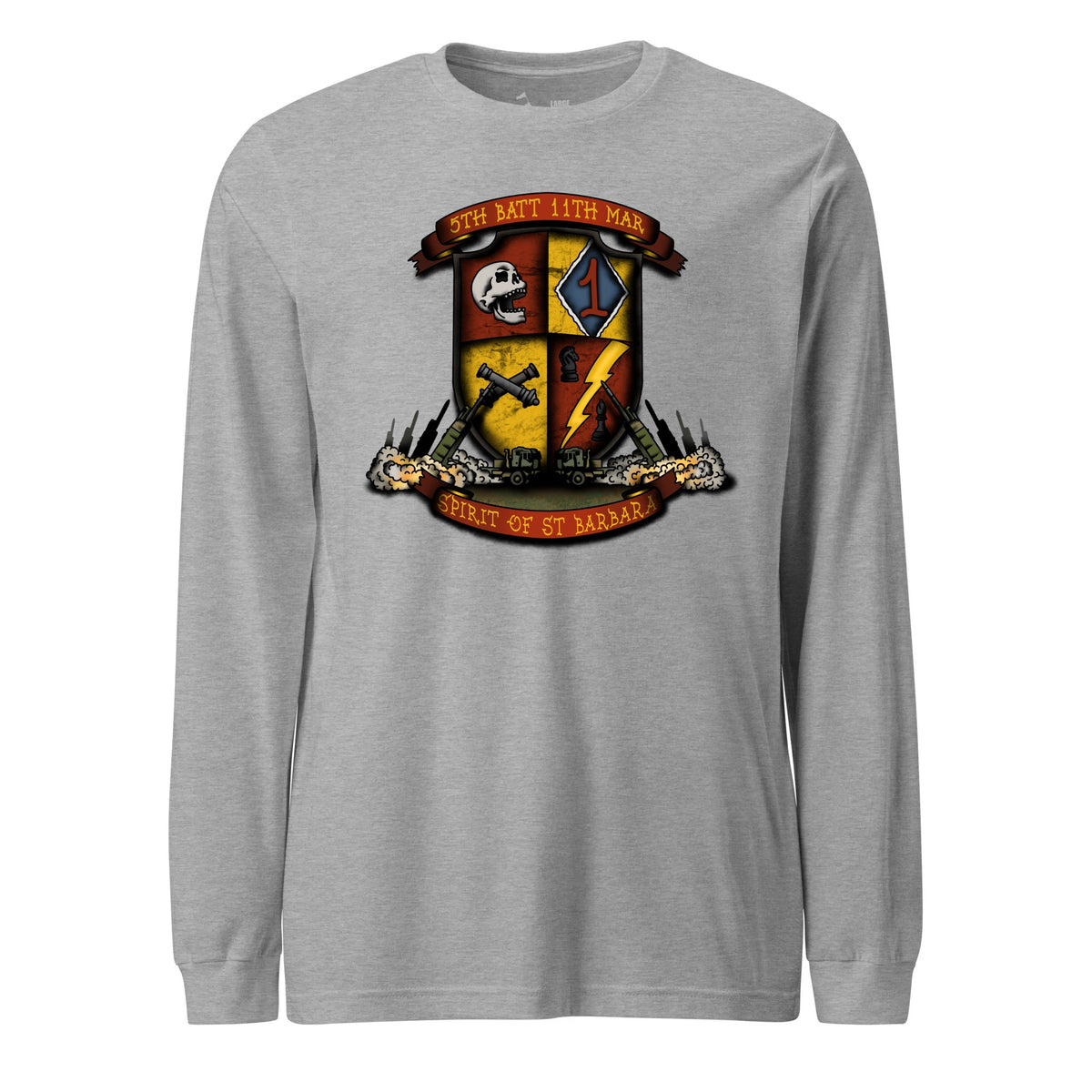 5th Battalion 11th Marines — Heather Grey