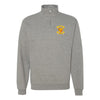 5th Battalion 14th Marines Quarter Zip Sweatshirt - Heather Grey