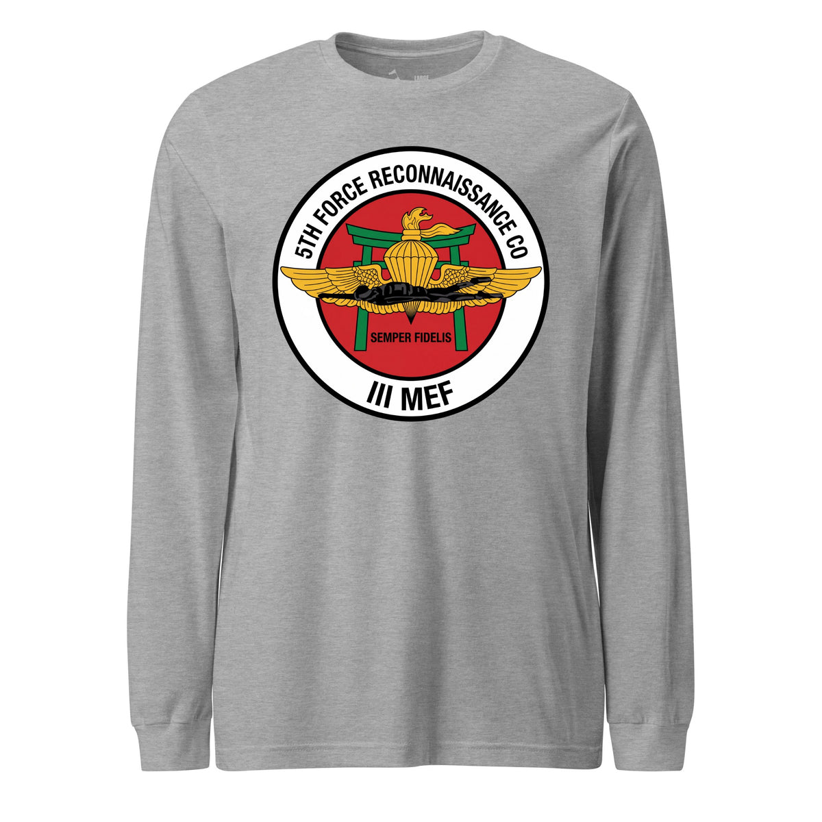 5th Force Recon — Heather Grey