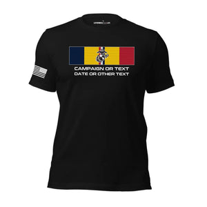 Combat Action Ribbon with EGA Custom T-Shirt