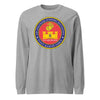6th Engineer Support Battalion Long Sleeve T-Shirt - HEATHER GREY