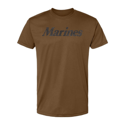 Marine Script Performance T-Shirt