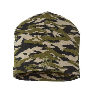 CAMO Eagle Globe and Anchor Beanie