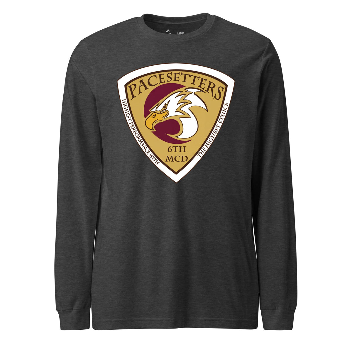 6th Marine Recruiting District — Charcoal Heather