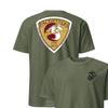 6th Marine Recruiting District Front & Back T-Shirt - OD Green