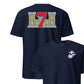 7th Engineer Support Battalion Back Print T-Shirt