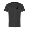 Blackout Left Chest EGA Performance T-Shirt - BLACK