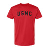 USMC Arch Performance T-Shirt - RED