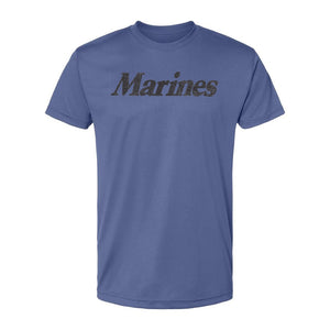 Marine Script Performance T-Shirt