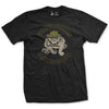 80's Color Bulldog T-Shirt - BLACK