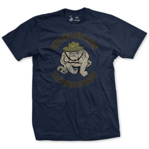 80's Full Color Bulldog T-Shirt