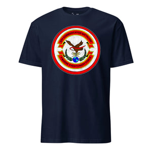 8th Communications Battalion T-Shirt in Navy - USMC unit tee