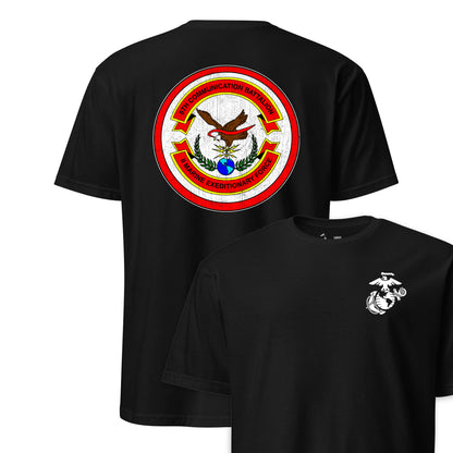 8th Communications Battalion Back Print T-Shirt