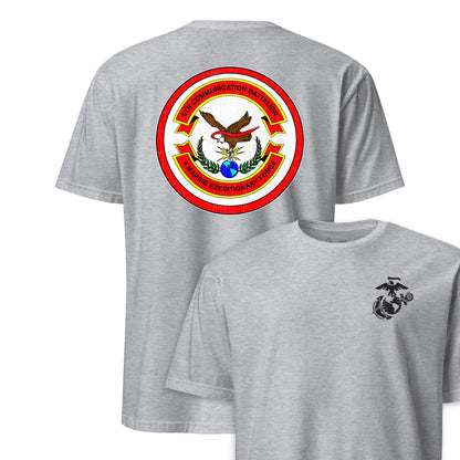 8th Communications Battalion Back Print T-Shirt
