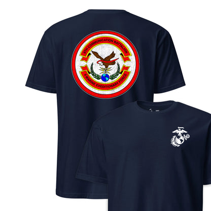 8th Communications Battalion Back Print T-Shirt