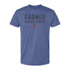 Earned Never Given Performance T-Shirt - H ROYAL