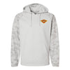 1st Airwing Camo Fleece Performance Hooded Sweatshirt - GREY