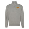 First Air Wing Quarter Zip Sweatshirt - Grey